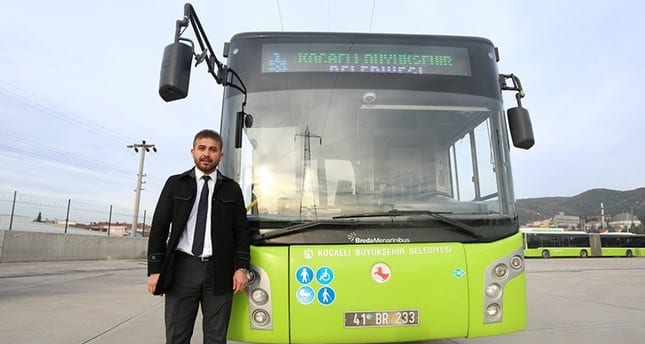 Bus driver saves infant's life in Turkey's Kocaeli province