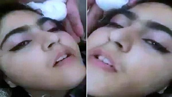 فيديو لباكستانية تكشف اسم قاتلها ثم تلفظ أنفاسها وتموت