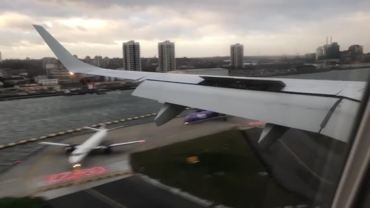 BA flight forced to abort landing at City Airport due to Storm Eleanor winds