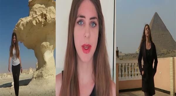 شاهد: سائحة تزور مصر وأثناء عودتها لبلادها تكشف عن أسوأ شيء حصل لها