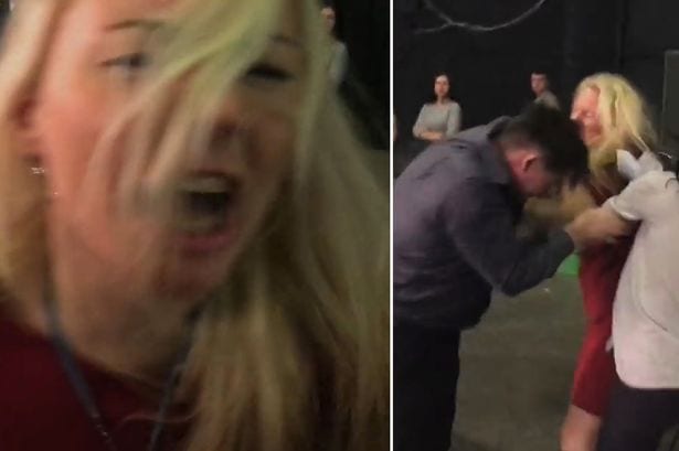 CheatingFurious wife beats 'cheating' husband just seconds before couple appear on hit TV show