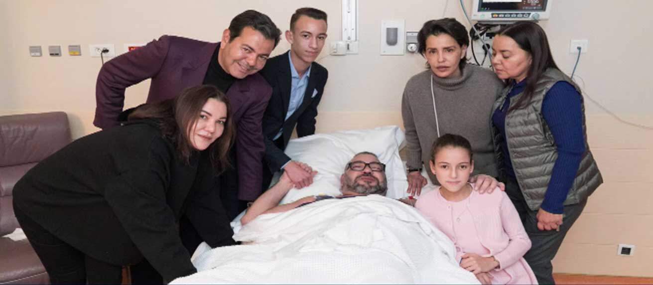 الملك محمد السادس يخضع لجراحة "ناجحة" في القلب في فرنسا