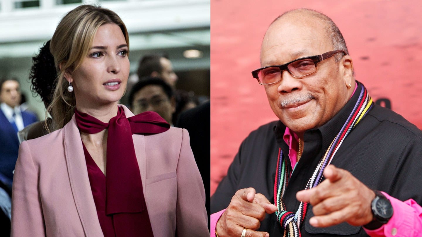 Quincy Jones Claims He Dated Ivanka Trump 12 Years Ago