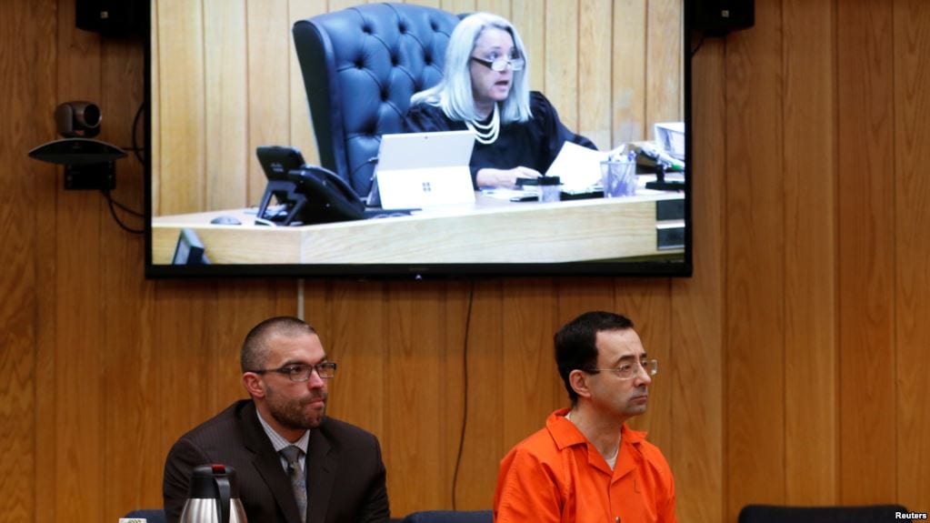 Nassar sentenced to 40 to 125 years on Eaton County charges