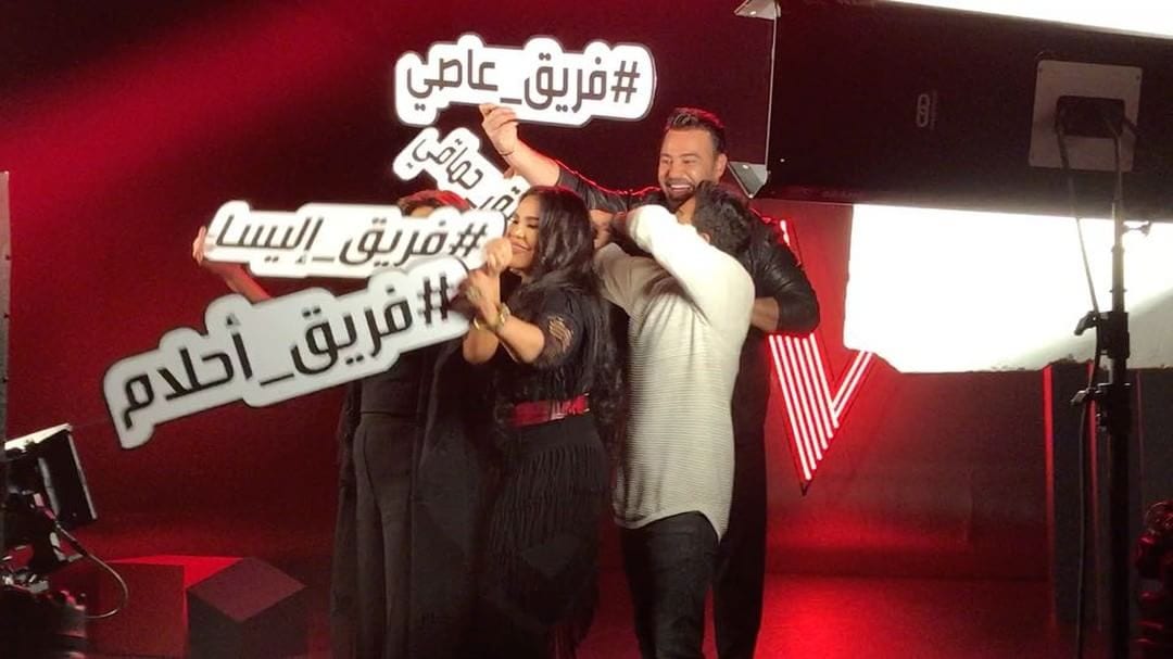 كواليس تصوير The Voice