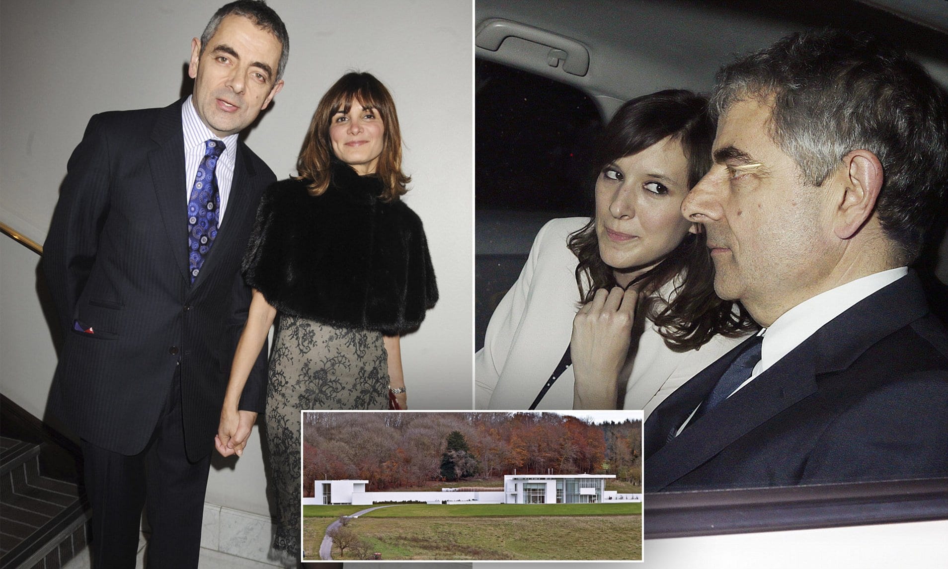 Rowan Atkinson hands £10million ultra-modern mansion to ex-wife as part of their divorce deal... after fighting a decade-long planning battle to build it