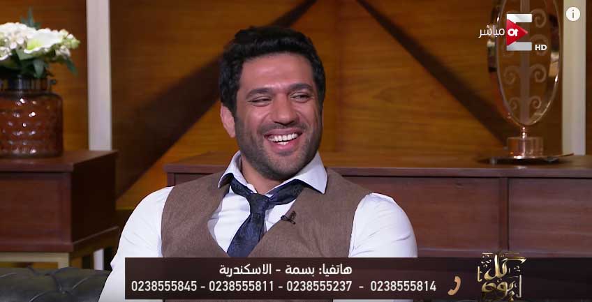 حسن الرداد في برنامج "كل يوم" مع عمرو اديب