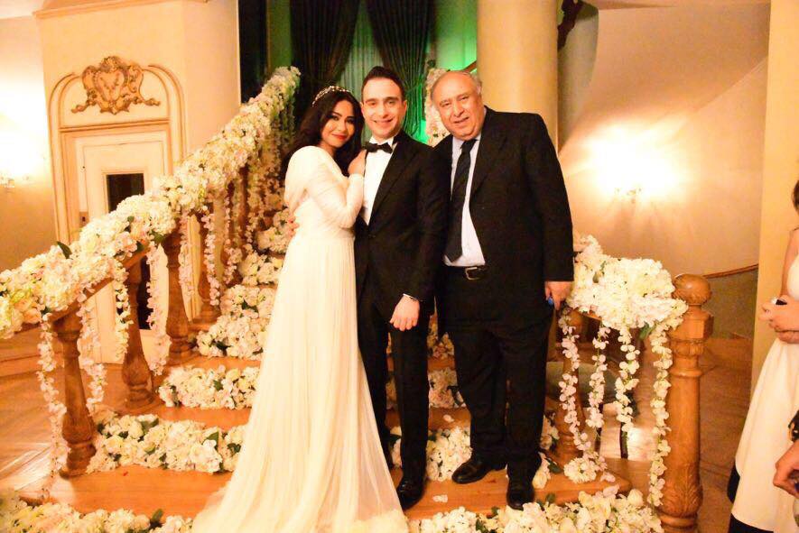 Sherine Abdel-Wahab houssam habib wedding