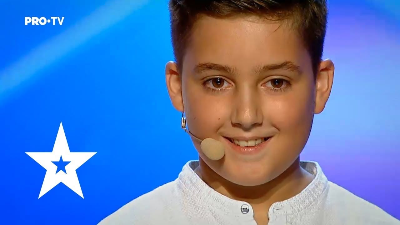 طفل لبناني يبهر لجنة تحكيم Romania Got Talent بموهبته - بالفيديو