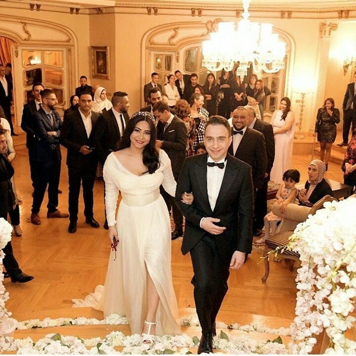 Sherine Abdel-Wahab houssam habib wedding