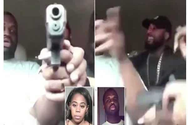 فيديو صادم.. امرأة تمازح صديقها وتطلق النار على رأسه خلال بث مباشر !