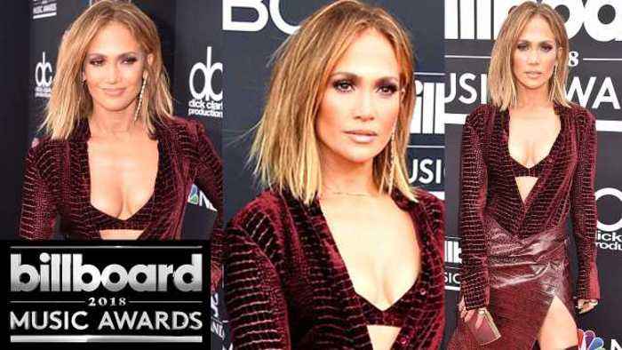 Jennifer Lopez Looks So Hot on BBMAs 2018 Red Carpet!