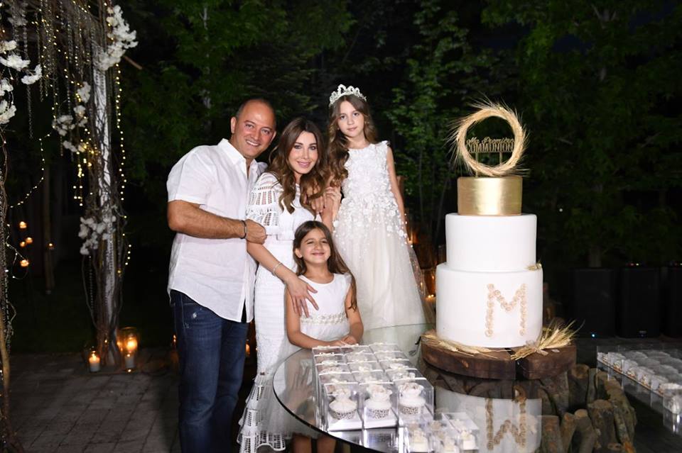 nancy ajram family mila birth