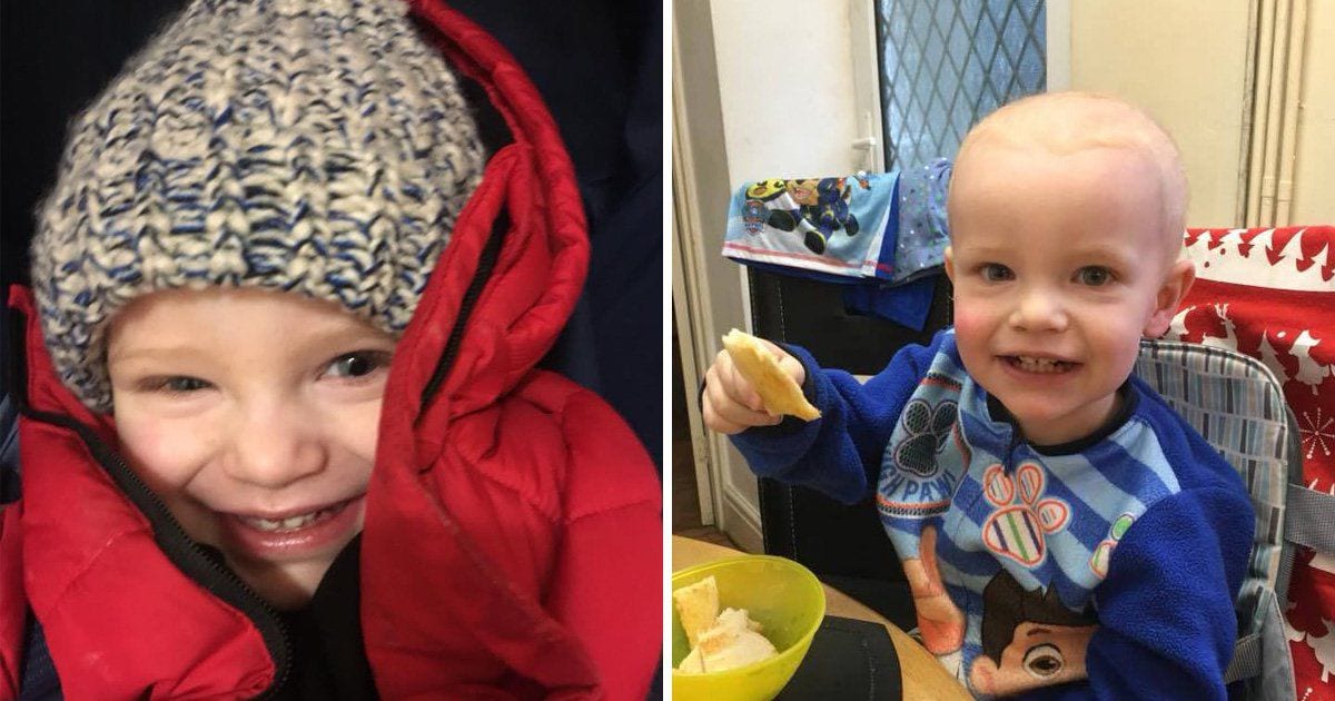 Thieves steal money raised to send boy, 2, to US for cancer treatment
