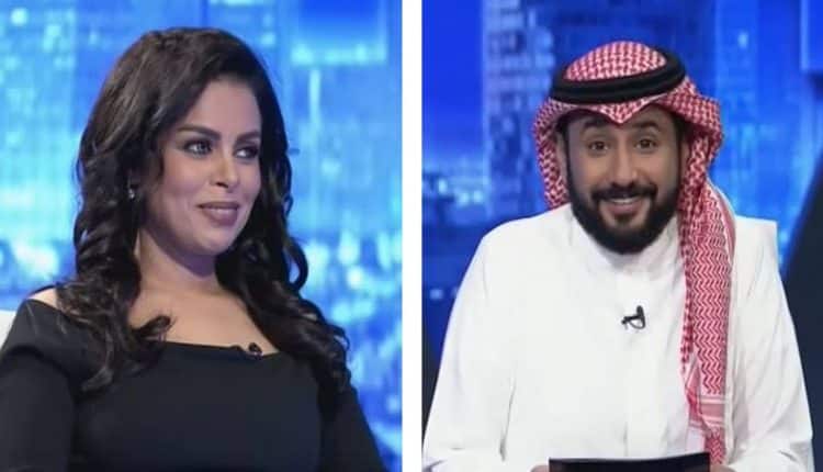 شاهد الفنانة مرام عبدالعزيز تقبل تحدي طارق الحربي وتزيل الماكياج والرموش على الهواء..!