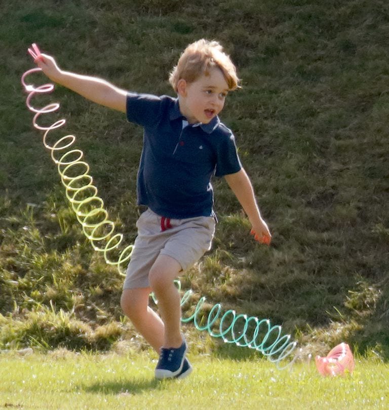 Prince George pictured playing with a toy gun and people aren’t happy