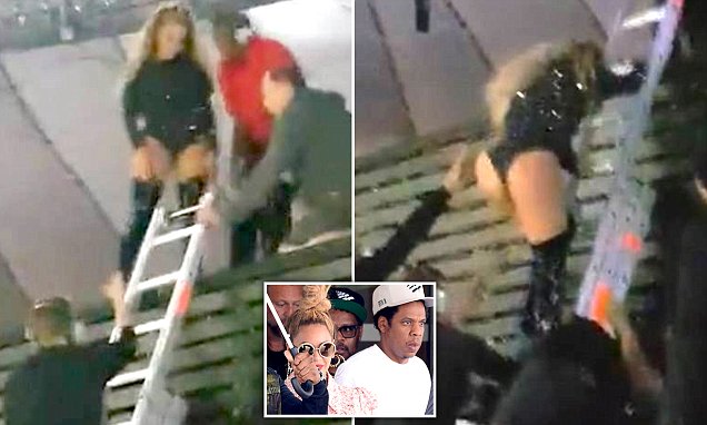 Beyonce left stranded after flying stage malfunctions on tour