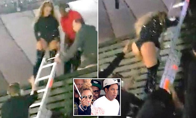 Beyonce left stranded after flying stage malfunctions on tour