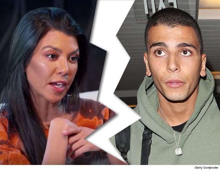 Kourtney Kardashian and Younes Bendjima Split