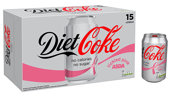 Coca-Cola launches pink cans of Diet Coke for Breast Cancer Awareness Month