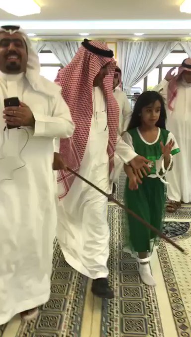 عوضوها بـ٥٠ ألف ريال.. طفلة تتعرّض لضربة سيف أثناء احتفالات اليوم الوطني السعودي