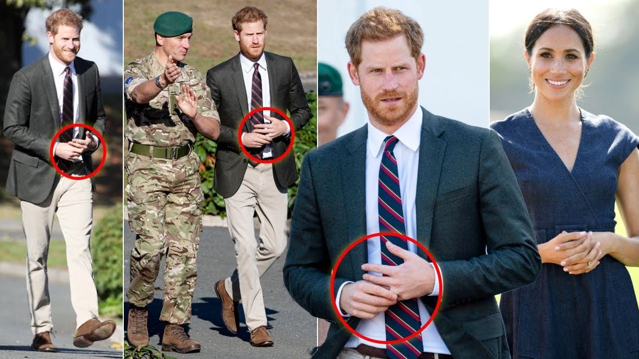Prince Harry Fiddling With Wedding Ring