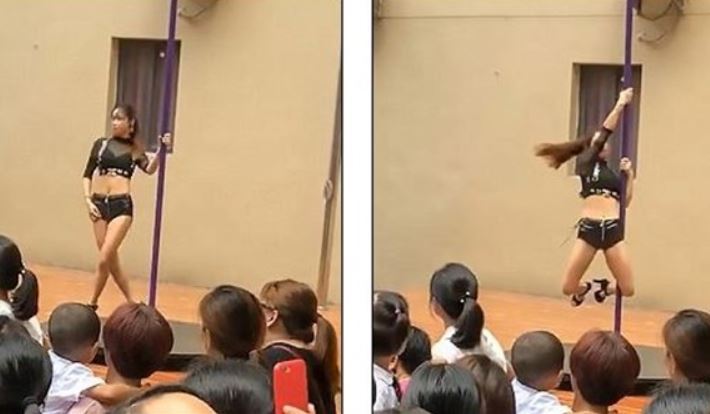 شاهدوا بالصين.. مدرسة تستقدم راقصات لأطفال وتثير غضب الأهالي!