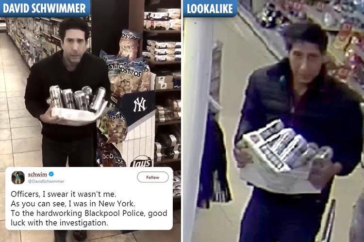 David Schwimmer Responds To Search For Lookalike Thief By Making Spoof Video