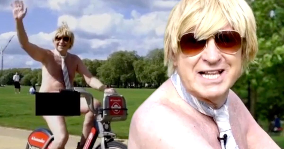 Tory MP Michael Fabricant traumatises a nation with naked bike ride