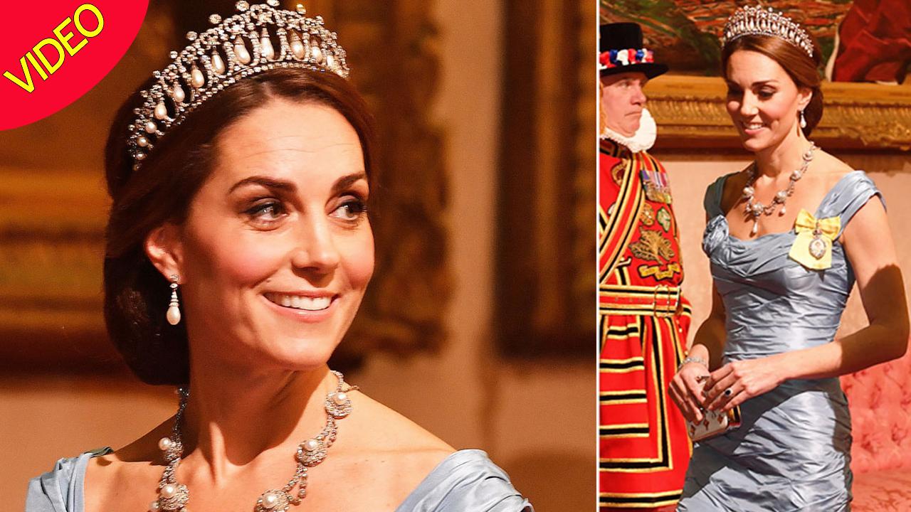 Kate Middleton slammed on for 'truly awful' '80s style banquet dress