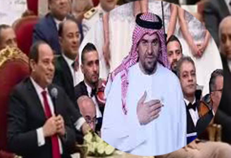 السيسي يشكر الجسمي