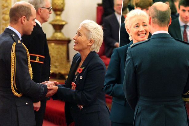 Emma Thompson Asked Prince William for a Kiss