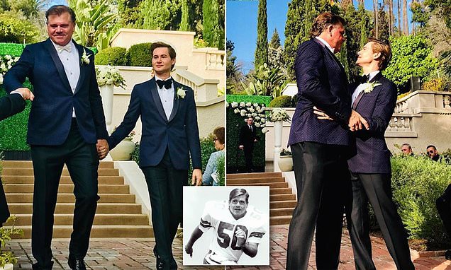 Former Cowboys star Jeff Rohrer marries celeb facialist Joshua Ross