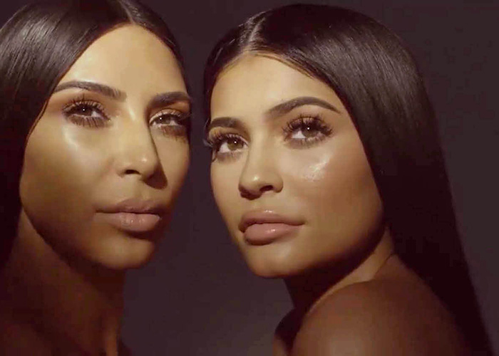 Kim Kardashian and Kylie Jenner