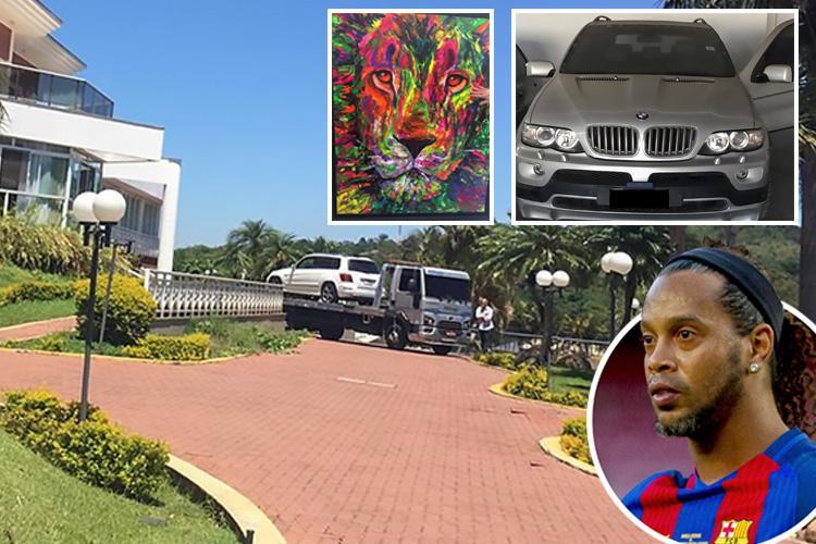 Ronaldinho sees three cars seized after it was revealed he has ‘£5 in bank account’