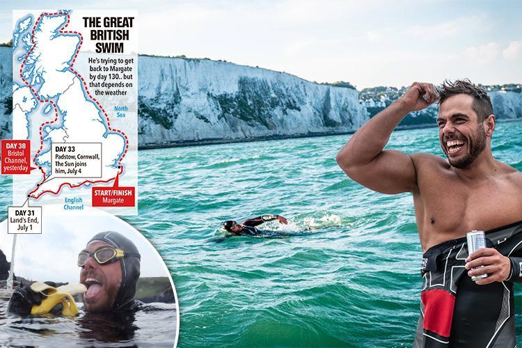 Ross Edgley's Great British Swim