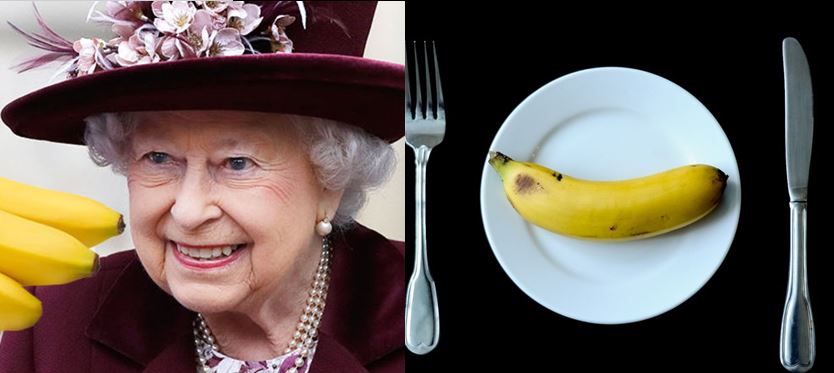 Why Queen Elizabeth Eats Bananas With A Knife And Fork