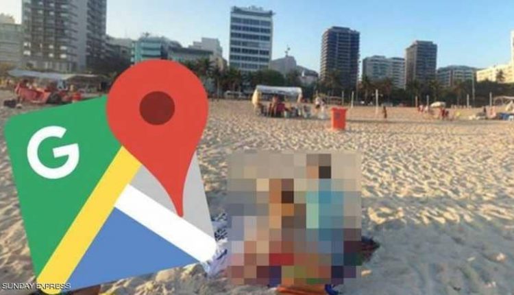 فضيحة جديدة لـ "غوغل ماب".. 4 أشخاص في وضع عجيب على الشاطئ
