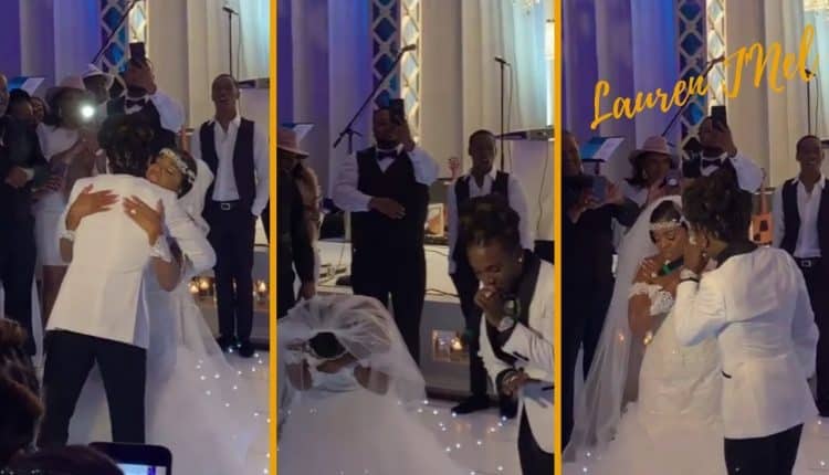 Drama As Singer Drops Two Bags Stuffed With $100K Cash As Wedding Gift To Mom