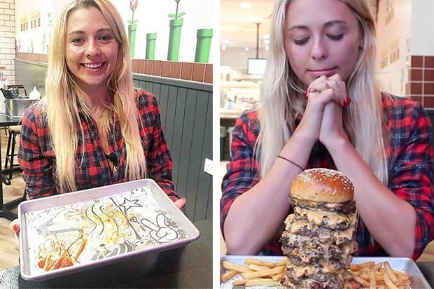 kate ovens- BURGER CHALLENGE