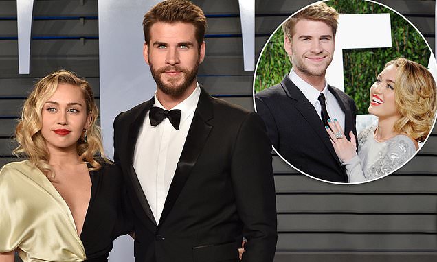 Miley Cyrus and Liam Hemsworth