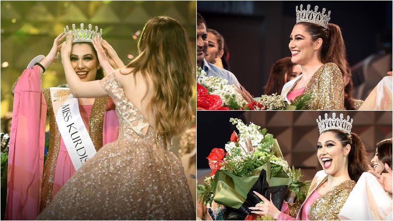 Sana Mahmoud crowned as Miss Kurdistan 2018