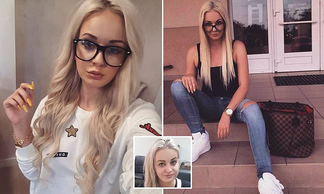 Model, 22, weeps as she appears in court in Pakistan after being charged with trying to smuggle more than £1million of heroin into Ireland on a flight from Lahore