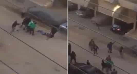 شاهد فيديو صادم.. ضابط مصري يقتل سائقاً بإطلاق النار عليه بسبب موقف سيارة