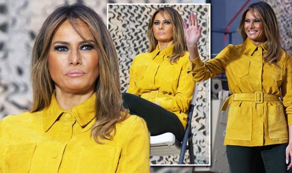 Trump makes surprise visit to Iraq with Melania