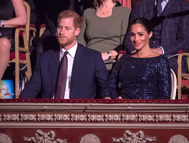 Meghan Markle stepped out for a glamorous date night with Prince Harry at London's Royal Albert Hall