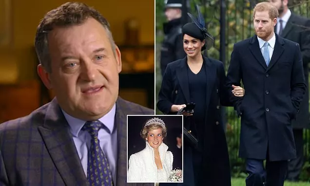 Paul Burrell compares Meghan Markle's treatment to that of Diana D
