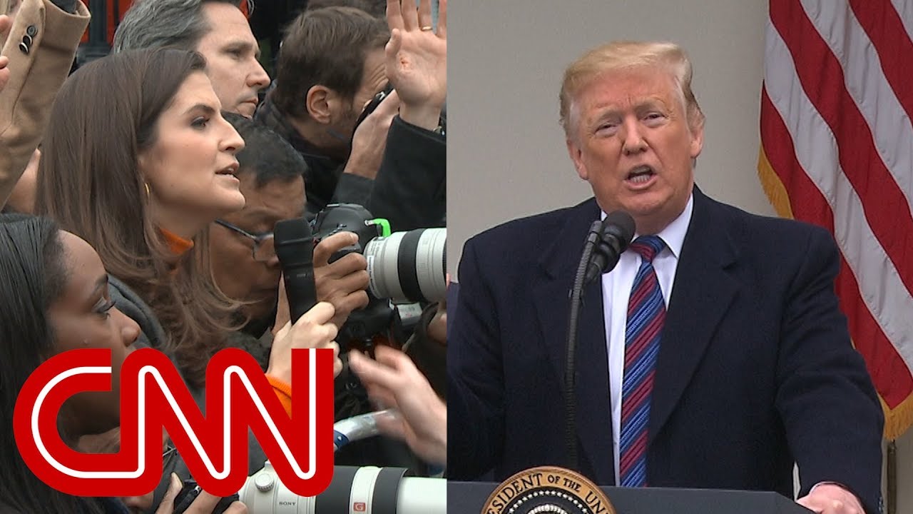 بالفيديو: مشادة كلامية في البيت الأبيض بين ترامب ومراسلة CNN