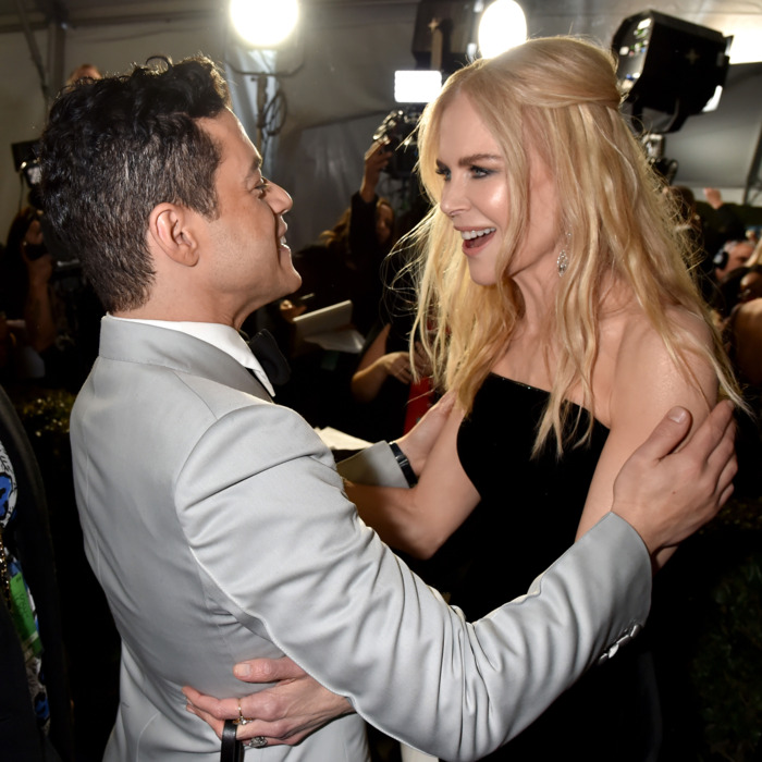 Rami Malek and Nicole Kidman Reunited After She Ignored Him at the Globes, So You Can All Relax Now
