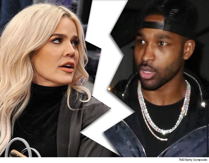 Khloe Kardashian Splits With Tristan ... After He Allegedly Cheats With Kylie's BFF